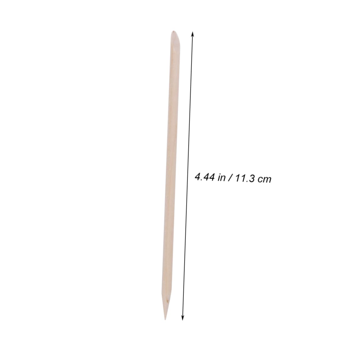 NOLITOY 1000pcs Cuticle Dual-sided Nail Art Tool for Manicure Pedicure Versatile Wood Sticks for Nail Care