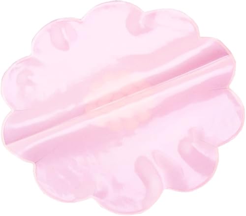 LIFKICH Cubiertas elásticas para ahorro de forma, reutilizables, con flores, expandibles, de silicona, para alimentos, color rojo rosa