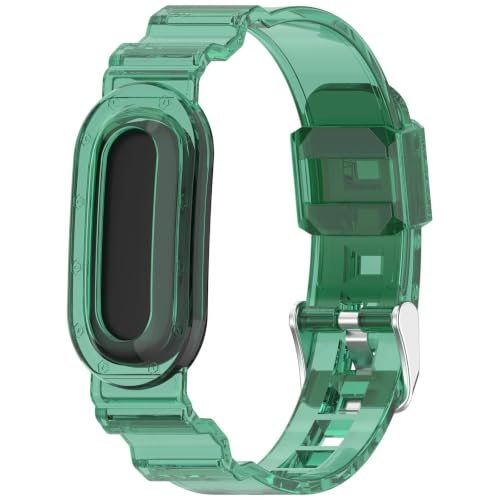 Google Fitbit Air �Ή� �o���h TPU�f�� �ϏՌ� �{�̕ی� �_���p�[�P�[�X �K�^���h�~ �����x���g �_�炩�V�i�O���[���j