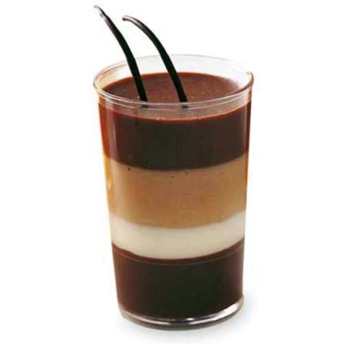 Martellato PMOTO004 100 Piece Round Glass, 170 ml, Plastic, Transparent