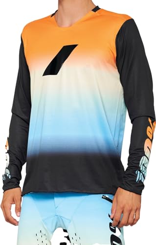 Maillot vélo motocross homme 100% R-Core X maillot de descente multicolore taille M sport