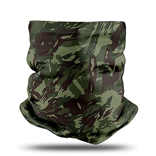 Bandana Tubular Lisa Multiuso Mascara Balaclava Bike Moto Ciclismo Gola Camuflada