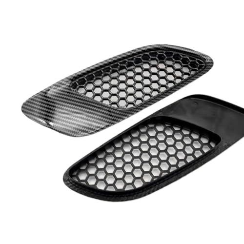 Cubierta de ventilación de capó en aspecto fibra de carbono para serie M3 E90 E93 2