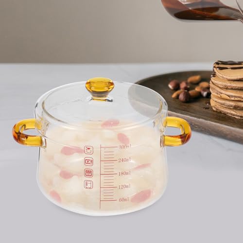 Marmite multifonctionnelle en verre borosilicate transparent - 8