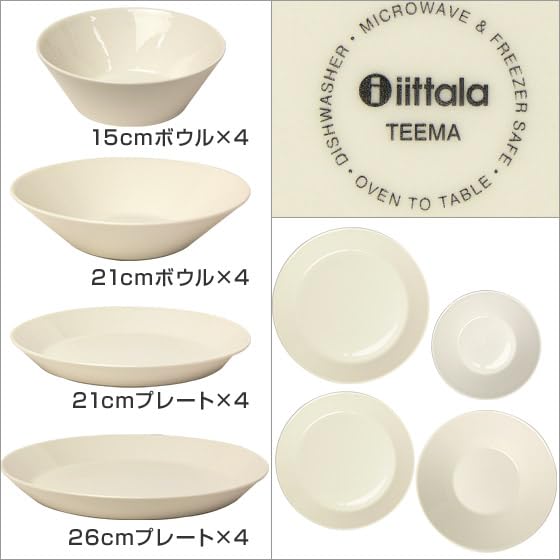 Amazon.co.jp: [イッタラ] iittala TEEMA（ティーマ） スターター