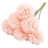 Amazon｜ADOSSY ピンポンマム ポンポンマム 造花 6本 セット フェイク