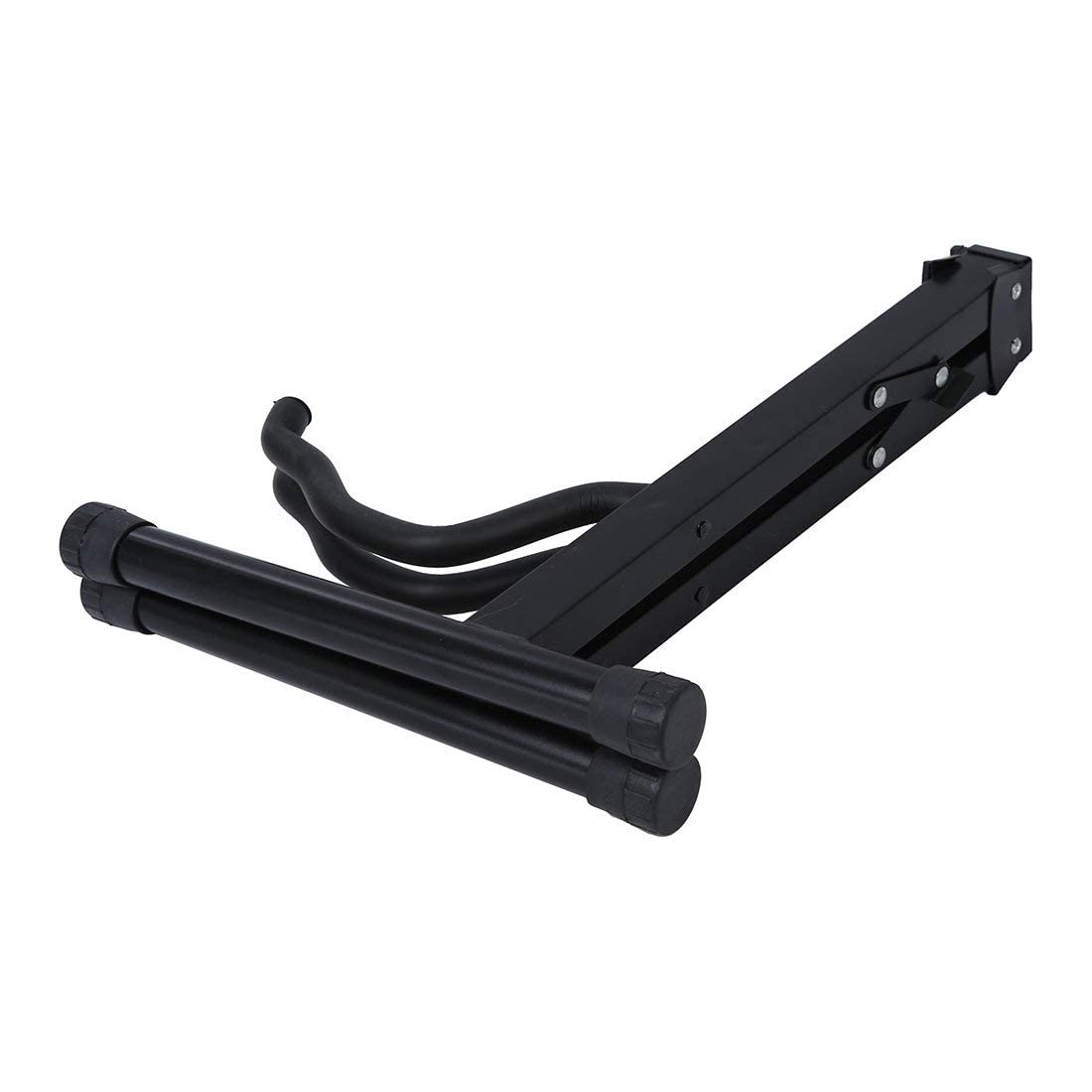 Krafter Mini Foldable Compact Vertical Floor Guitar Stand Tripod for Acoustic/Electric Guitars, Violin, Ukulele, Black 4