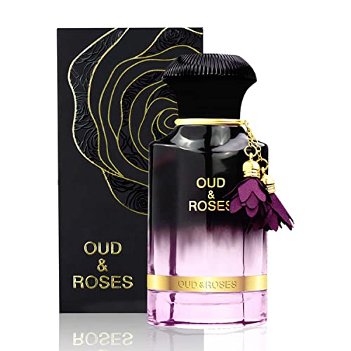Ahmed Oud & Roses 60Ml Unisex Oriental Perfume For Men And Women A Woody Floral Oriental Fragrance With Oudh (Frankincense) And Rose Accords #TOP1