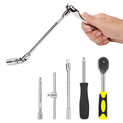 46Pcs Tool Box Car Motorcycle Repair Set Herramienta de mano Servicio a domicilio Diy Kit Socket Head Wrench