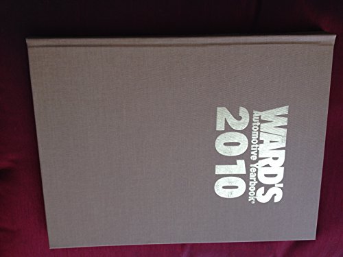 Ward's Automotive Yearbook 2010 0910589275 Book Cover