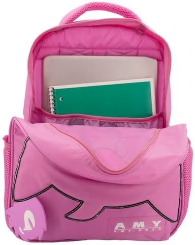 AI ACCESSORY INNOVATIONS Sonic The Hedgehog Backpack for Boys & Girls, Bookbag with Adjustable Shoulder Straps & Padded Back, Amy Rose 16 Inch Schoolbag with 3D Features, Durable School Bag for Kids - Image 4