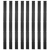 Black Ice Snowmobile Trailer Ski Guides 7'10