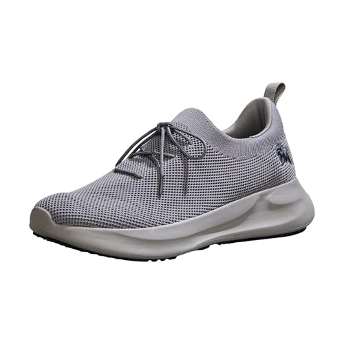 Image of Neeman's ReLive Knit Casual Lace Up Sneakers for Men | Trendy, Lightweight, Breathable Stylish Shoes | Padded Insole for Extra Support | Walking, Travelling, Outdoor Shoes for Men