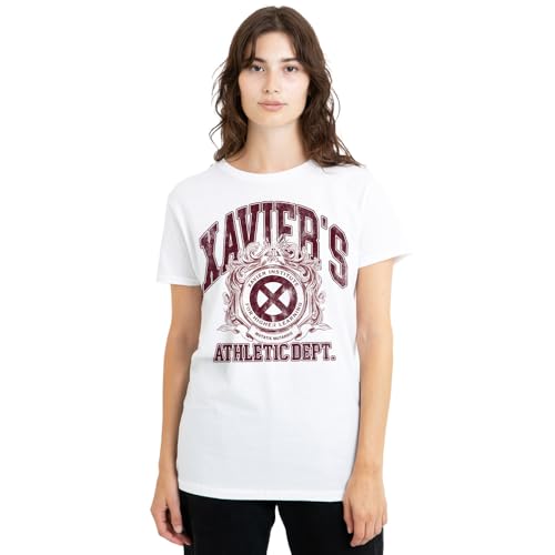 T-shirt X-Men femme blanc idéal pour un look casual urbain