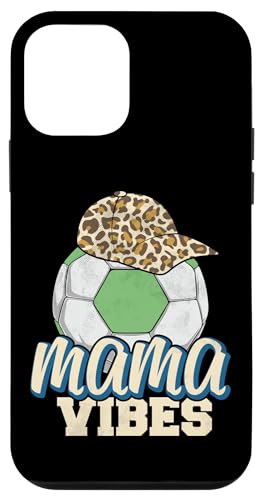 Mama Vibes Soccer Mother's Day Women Funny Soccer Mom Life �X�}�z�P�[�X iPhone 12 mini �p