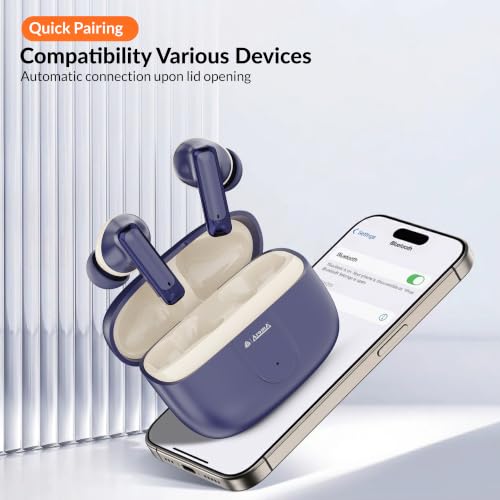Image of AROMA TWS28 with Upto 36 Hrs* Playtime BT V5.4, Type C Fast Charging True Wireless Earbuds