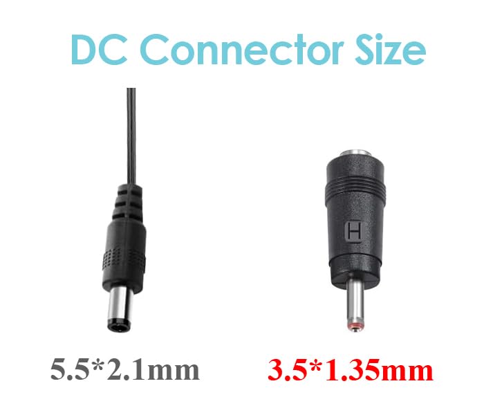 Adaptateur d'alimentation AC vers DC 5V 1A, Fiche 5,5mm x 2,1mm : Amazon.fr:  High-Tech