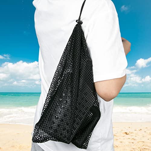INCLY Sand Scoop & Shovel, Detecting Accessories for Kid & Adult Metal Detector, Sand Sifter Treasure Hunting & Digging Tool at The Beach & More, Black - Come with Mesh Bag - Thumbnail 7