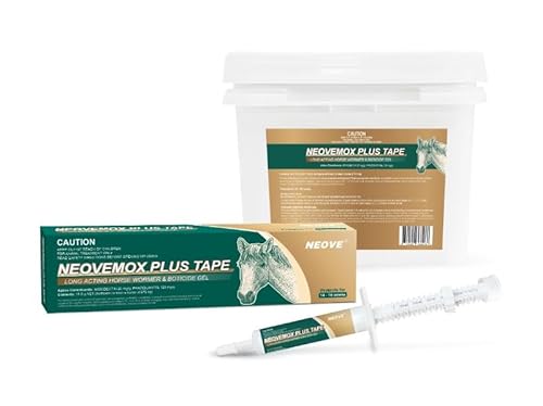 NEOVEMOX Plus Tape Long Acting Horse WORMER & BOTICIDE Gel