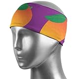 Material: Polyester 100% Du-shop Sport Stirnbänder Frische Mango Nahtloses Muster HintergrundMagische Kopfbedeckung Schlauchhals Gamasche Gesicht Bandana