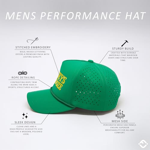 Image of Funky Junque Golf Trucker Hat | Lightweight Golf Trucker Rope Hat with Adjustable Snapback, Golf Course and Weekend Wear, Funny Golf Hats for Men and Women
