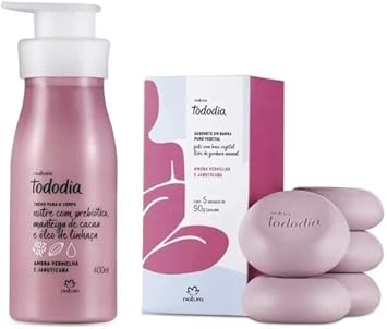 Combo Tododia Amora Vermelha E Jabuticaba Natura