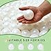 TRENDPLAY Plastic Balls for Ball Pits - Pack of 50 Hollow Balls- Safe and Exciting Playtime - Perfectly for Baby Pools, Birthday Party Decoration, Pearl White