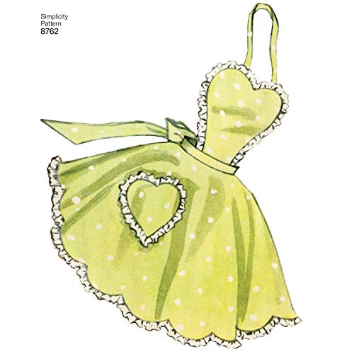 Patron couture tablier annees 50 pour ajuster de la taille S a L - 6