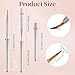 BQAN 1Pcs Nail Art Brushes Universal Nail Brush for Flower, Petal & Painting Design Gel Polish Nails Art Pen With Metal Handle Salon DIY Tools at Home