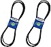 2 Pack Stens 265-501 OEM Replacement Belt Fits Toro 133-1167
