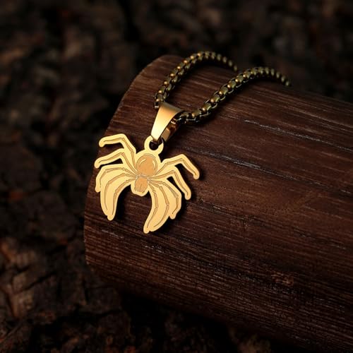 Collier de dessin animé TABOJS chaîne ras du cou en acier inoxydable
