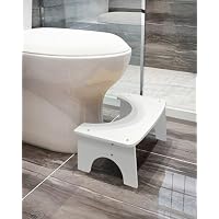 Tabouret De Toilette Pliable En Bois RayLove – Squatty Potty Pour Adultes, Soulage Constipation & Hémorroïdes
