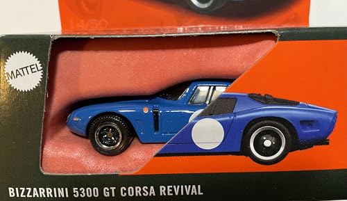 Revival Blue Bizzarrini 5300 GT Corsa - Matchbox 1:64 miniatura 2