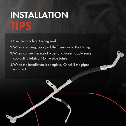 A-Premium A/C Suction Hose Assembly Compatible with BMW by A-Premium - Used condition - Image 6