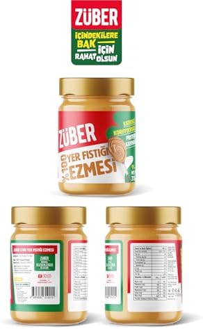 Züber%100 Fıstık Ezmesi 315 Gr - Görsel 4