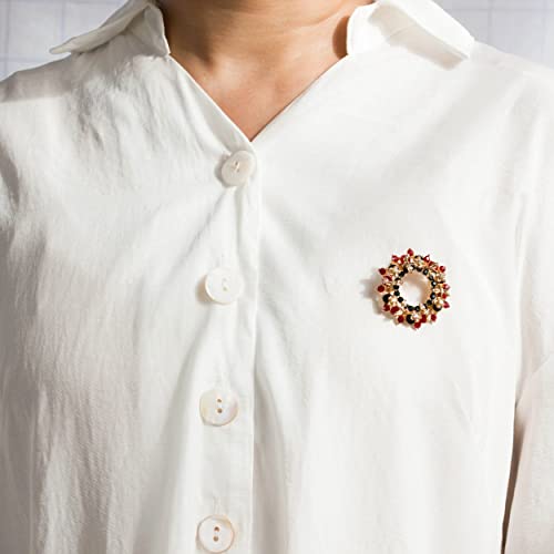 Philip Jones Spilla Natalizia con Ghirlanda