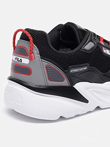 Image of Fila Mens Men Black Street Fit Running ShoesHealth Care Professional Shoe
