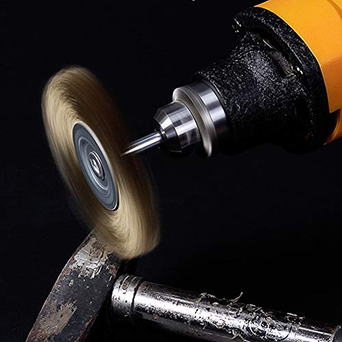 Rocaris 36Pcs Brass Steel Wire Brush Polishing Wheels Full Kit For Rotary Tools #TOP1