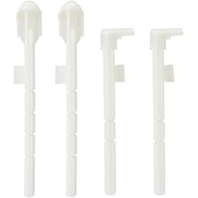Flush Rod Set for Geberit 241874001 Actuator Flush Plate, Compatible with UP320 Cistern White