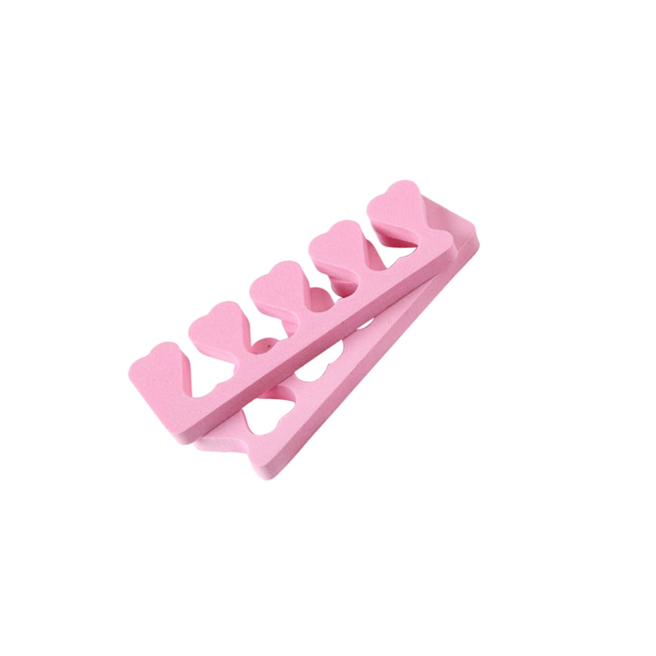 LIFKOME Finger Toe Separators 20 Pack Soft Foam Toe Spacers for Pedicure Simple Design for Nail Art Random