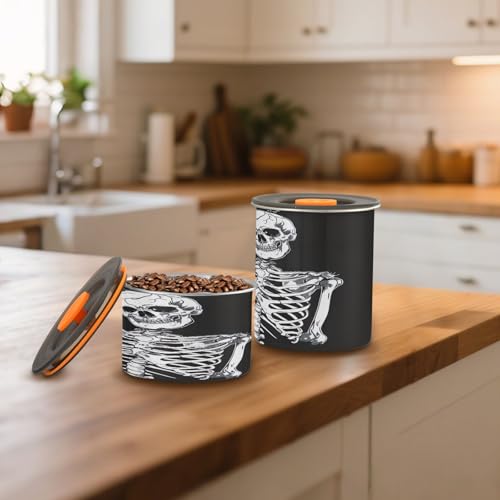 Contenedor hermético de acero para café Qilmy 30oz miniatura 7