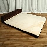 Snjiaheim Dog Beds for Large Medium Small Dogs, Washable Dog Bed Puppy Pet Bed, Calming Dog Bed, Rem