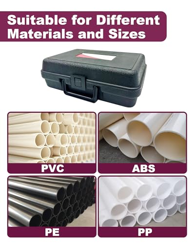 Image of 4Pcs PVC Pipe Reamer, 1 Spare Carbide Insert, PVC Fitting Saver for SCH40