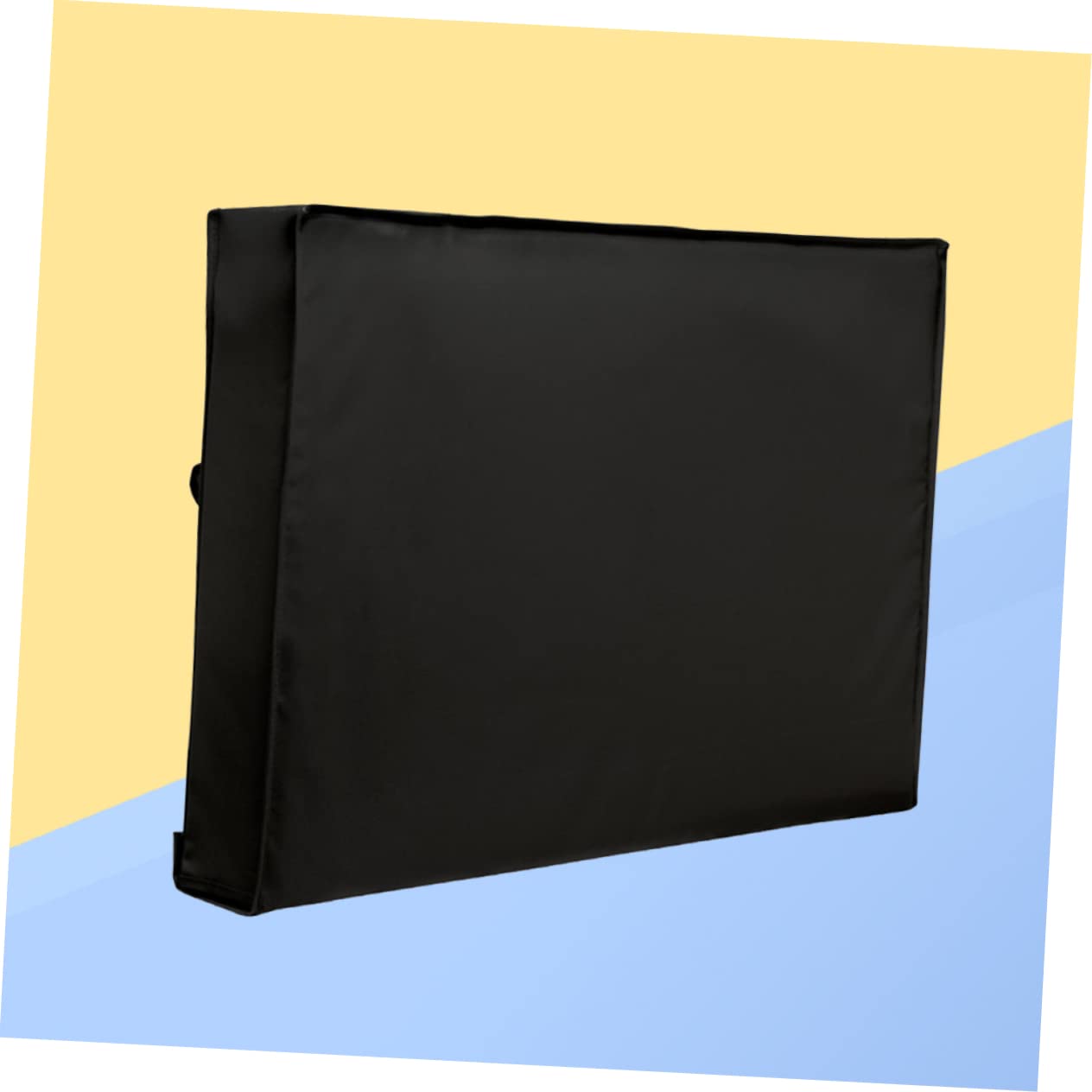 Tofficu Copertura Tv Per Esterni Con Protezione Inferiore Resistente Intemperie e Materiale Con Panno in Microfibra Gratuito Per Proteggere Televisore