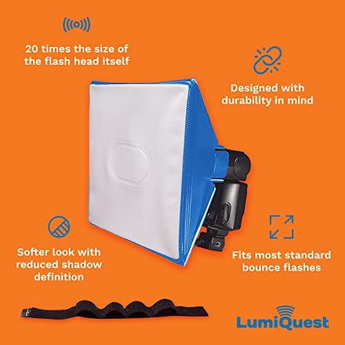 Diffuseur de lumière LumiQuest SoftBox III avec fixation universelle pour flash cobra externe - 3