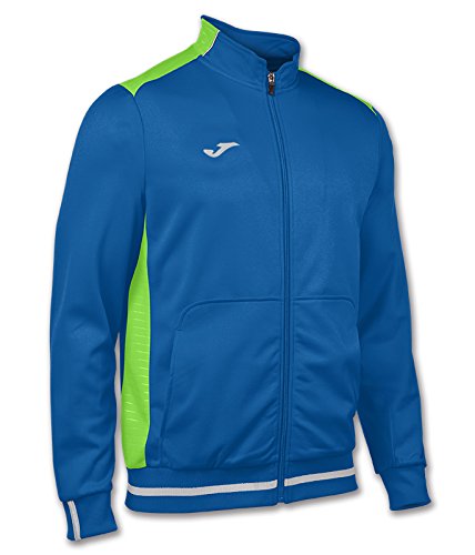 Joma Campus Unisex-Erwachsene Sweatshirt L Royal/Verde Fluo