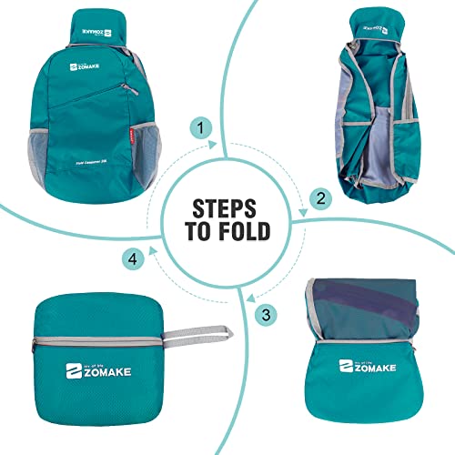 Mochila Ligera Plegable ZOMAKE 20/35L Impermeable miniatura 5