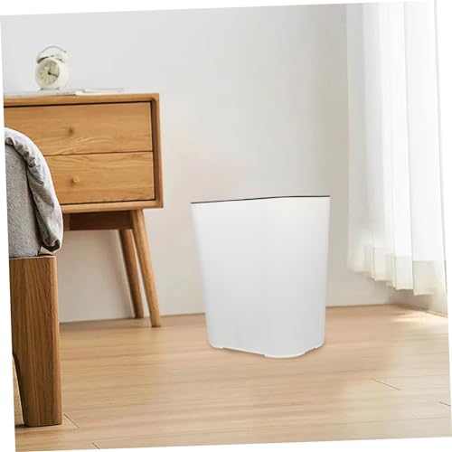Caneca de basura doble compartimento beige miniatura 7
