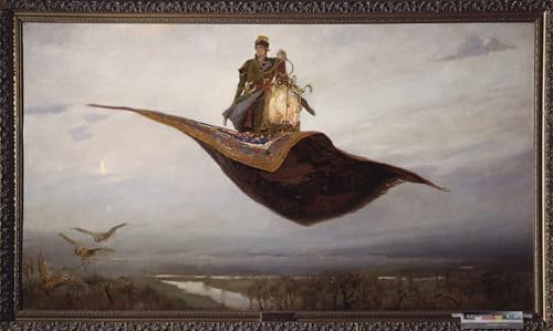 Toile Mikhailovich Vasnetsov Tapis Volant Peinture Décoration Salon Affiche 60x90cm