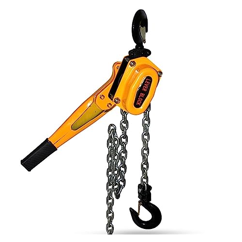 Palan à levier 1T avec chaîne 6m en acier manganèse pour levage manuel - 2